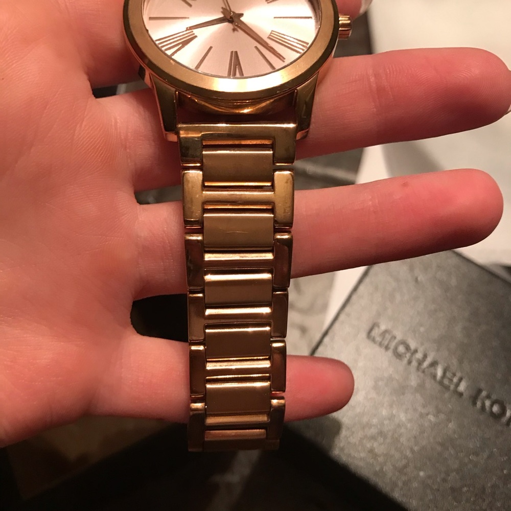 Gold Michael Kors Watch - woman’s - Picture 3 of 4